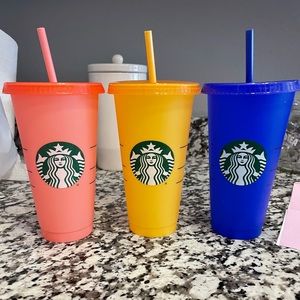 Starbucks color changing cups